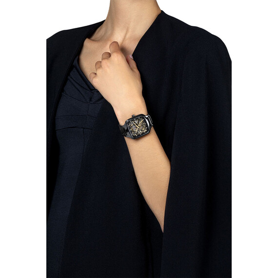 Hodinky Rado True Square Automatic Open Heart R27086712, Verze: černá , 7 image