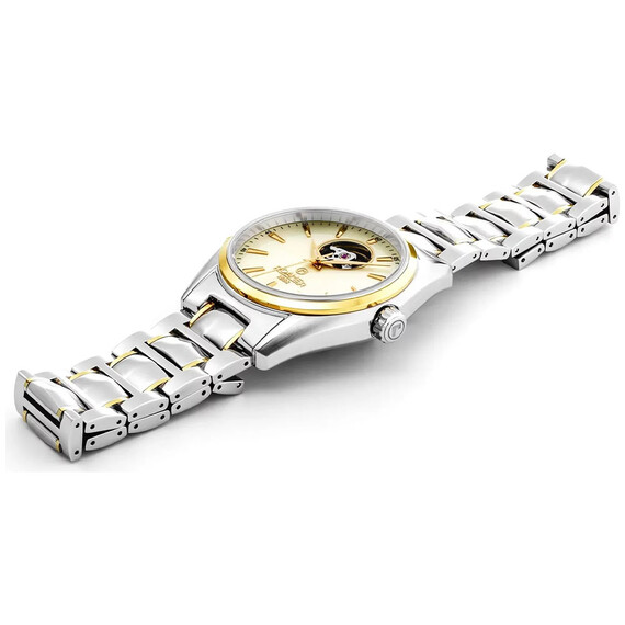 Pánské hodinky Roamer Searock Master Automatic Open Heart 984985 47 35 20, Verze: žluté zlato , 4 image