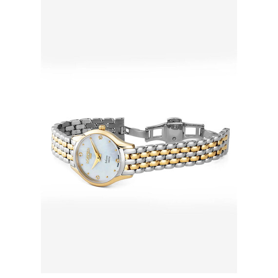 Dámské hodinky Roamer Soleure Diamond 547857 49 75 50, Verze: žluté zlato2 , 3 image