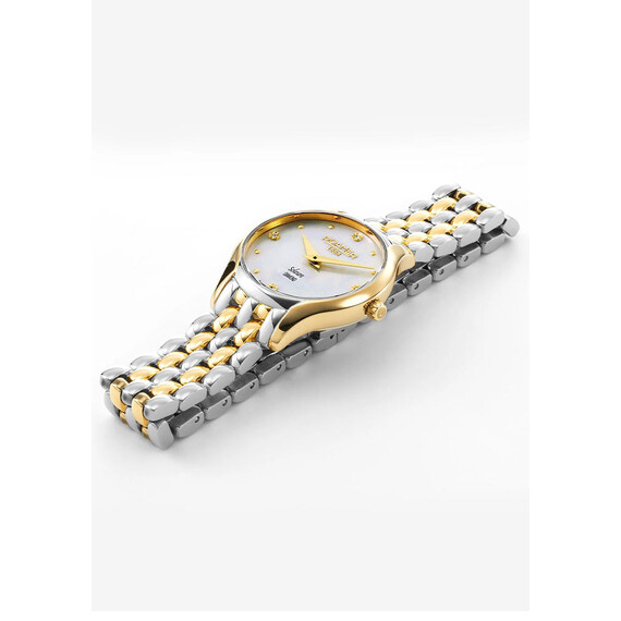 Dámské hodinky Roamer Soleure Diamond 547857 49 75 50, Verze: žluté zlato2 , 4 image