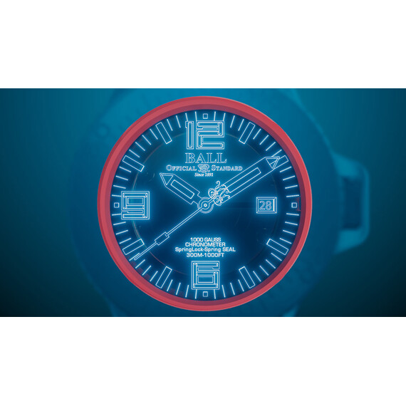 Pánské hodinky Ball Engineer Hydrocarbon EOD DM3200A-S1C-BK, Verze: černá , 6 image