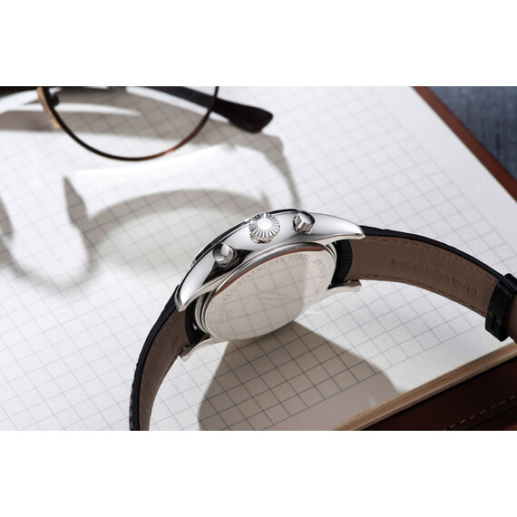 Pánské hodinky Aerowatch Les Grandes Classiques Chronograph Moon Phase A 78990 AA03, Verze: stříbrná2 , 4 image