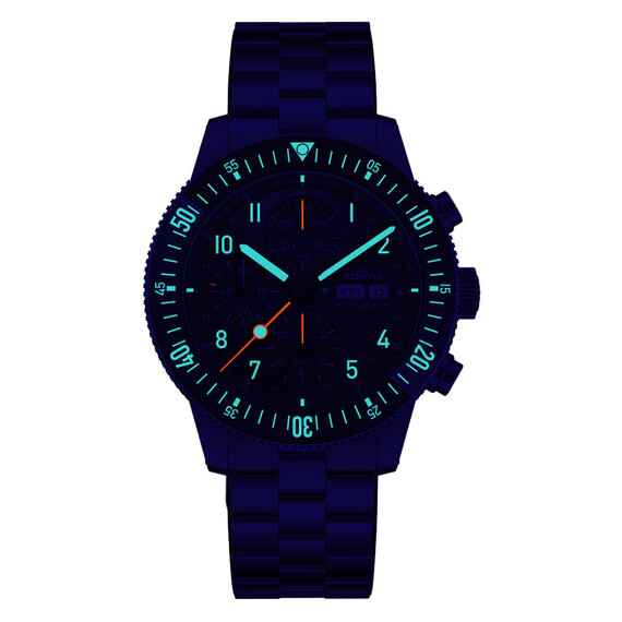 Pánské hodinky Fortis Novonaut N-42 Cobalt Blue Edition F2040012, Verze: modrá , 3 image