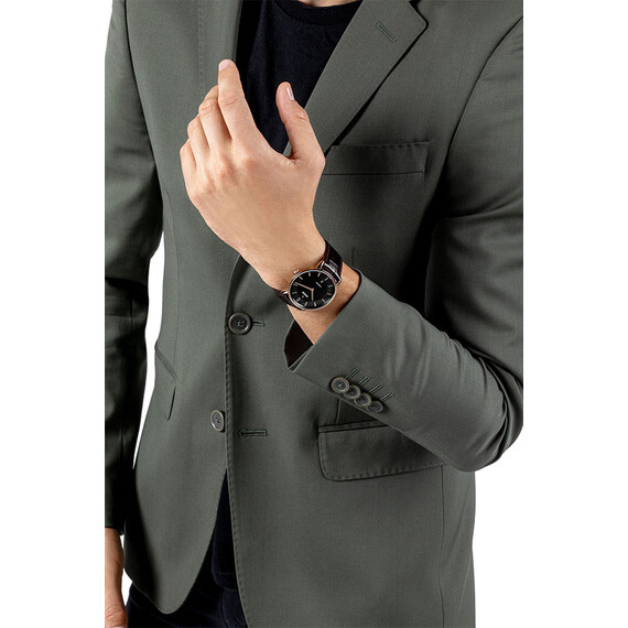 Pánské hodinky Rado DiaMaster Thinline Automatic R14068176, Verze: růžové zlato2 , 7 image