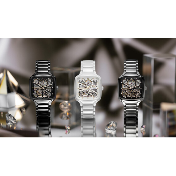 Hodinky Rado True Square Automatic Open Heart R27073702, Verze: bílá , 10 image