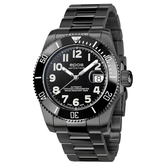 Pánské hodinky Epos Sportive Diver Titanium COSC Limited Edition 3504.138.85.35.95 