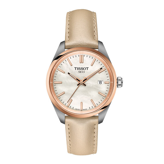 Dámské hodinky Tissot PR 100 Lady T150.210.26.111.00, Verze: růžové zlato 