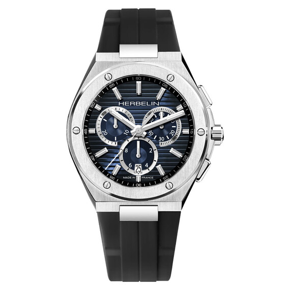 Pánské hodinky Herbelin Cap Camarat Chronograph 37645A15CA, Verze: modrá 