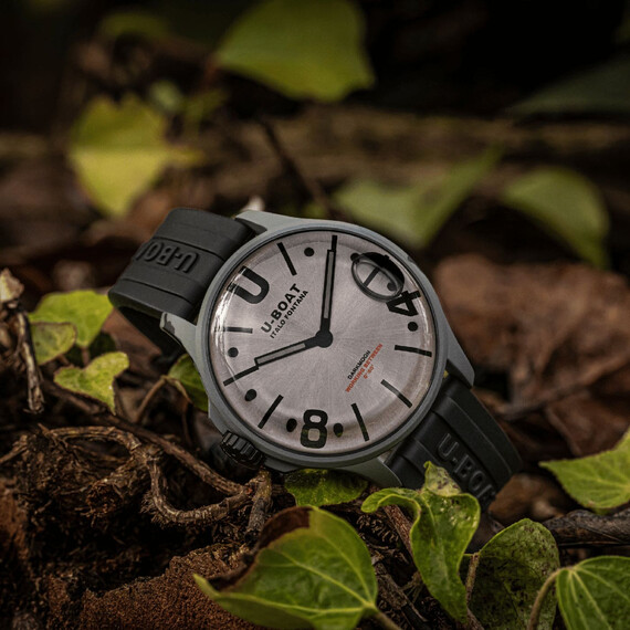 Pánské hodinky U-BOAT Darkmoon 44MM Camouflage 9550, Verze: šedá , 3 image