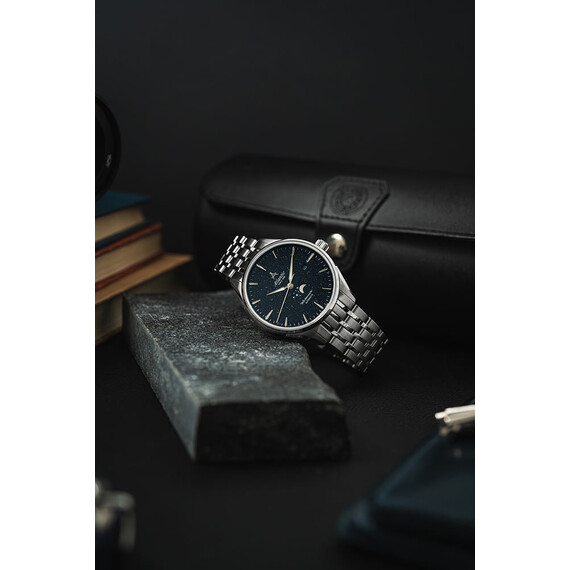 Pánské hodinky Atlantic Worldmaster Nightsky Moonphase 52788.41.91, Verze: modrá2 , 4 image