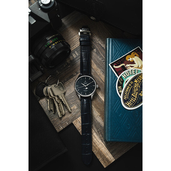 Pánské hodinky Atlantic Worldmaster Nightsky Moonphase 52783.41.91, Verze: modrá , 7 image