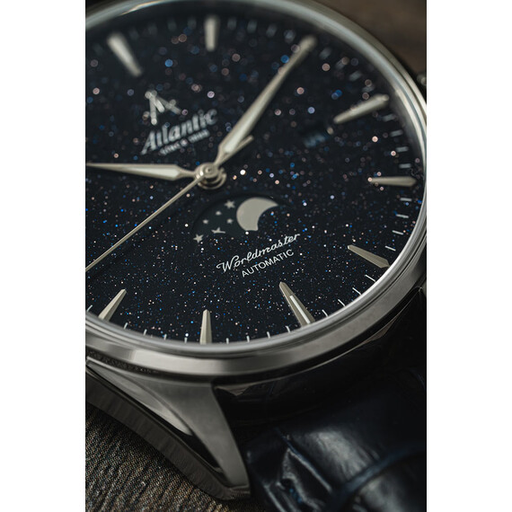 Pánské hodinky Atlantic Worldmaster Nightsky Moonphase 52783.41.91, Verze: modrá , 5 image