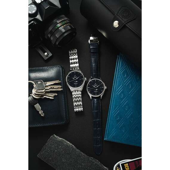 Pánské hodinky Atlantic Worldmaster Nightsky Moonphase 52788.41.91, Verze: modrá2 , 5 image