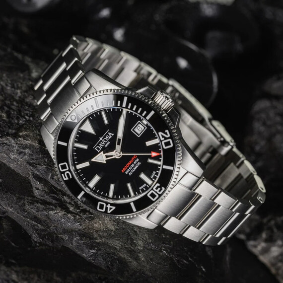 Pánské hodinky Davosa Argonautic 39 161.532.50, Verze: černá , 2 image