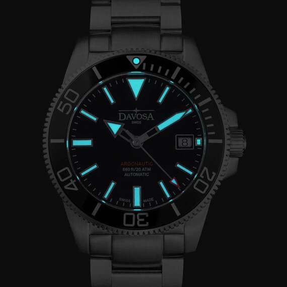 Pánské hodinky Davosa Argonautic 39 161.532.50, Verze: černá , 9 image