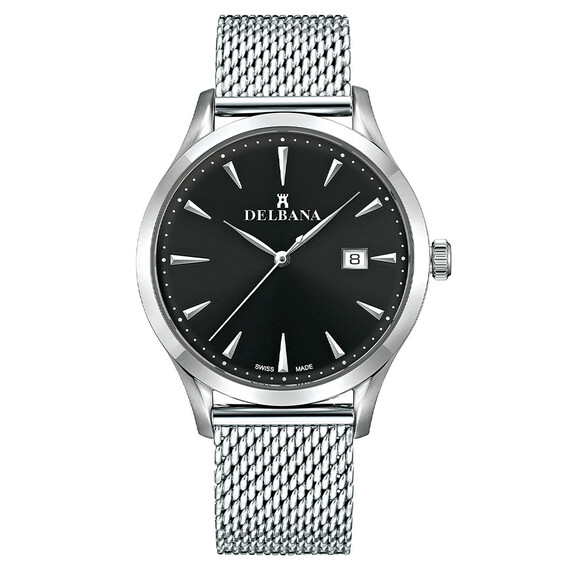 Pánské hodinky Delbana Como 41801.694.6.031, Verze: stříbrná3 