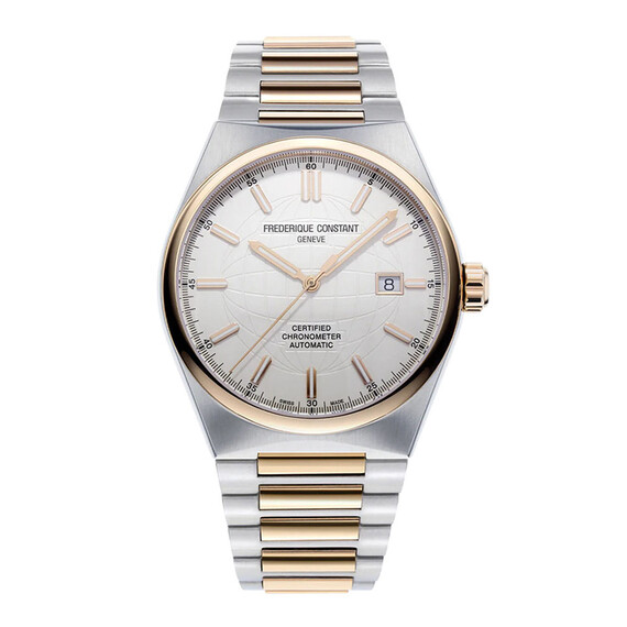 Pánské hodinky Frederique Constant FC-303V4NH2B Highlife Automatic COSC, Verze: bílá 