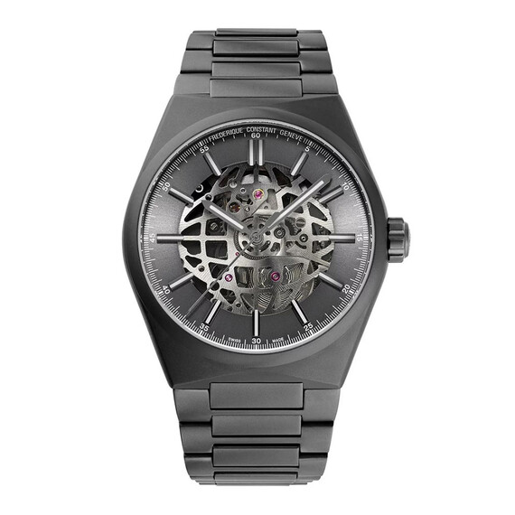 Pánské hodinky Frederique Constant Highlife Automatic Skeleton Limited Edition FC-310DGSKT4TNH6B, Verze: šedá 