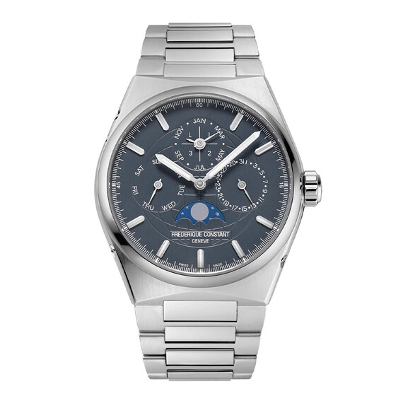 Pánské hodinky Frederique Constant Highlife Perpetual Calendar Manufacture FC-775BL4NH6B, Verze: šedá 