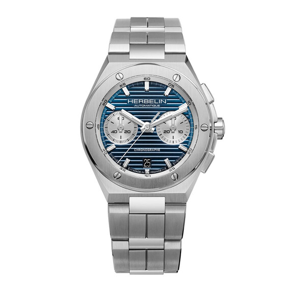 Pánské hodinky Herbelin Cap Camarat Chronographe Automatic 245B25, Verze: stříbrná2 