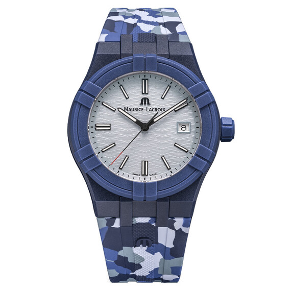Hodinky Maurice Lacroix Aikon Tide Como 40 mm AI2008-B88AZ-000-0, Verze: modrá 