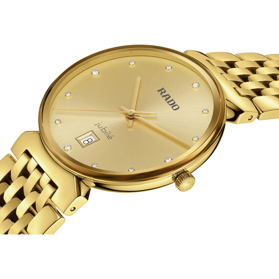Pánské hodinky Rado Florence Diamonds R48914713, Verze: žluté zlato , 3 image