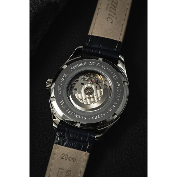 Pánské hodinky Atlantic Worldmaster Nightsky Moonphase 52783.41.91, Verze: modrá , 6 image