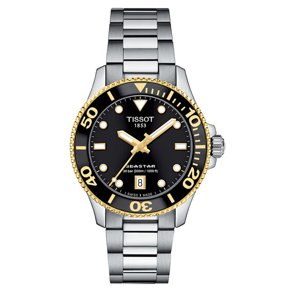 Dámské hodinky Tissot Seastar 1000 T120.210.21.051.00, Verze: černá 