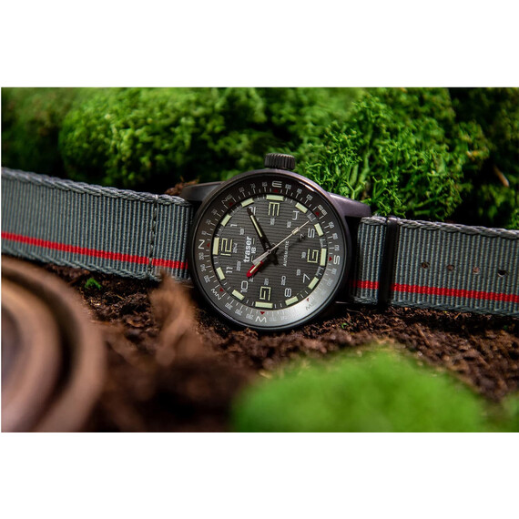 Pánské hodinky Traser P68 Pathfinder Automatic Grey T100 110593, Verze: šedá , 7 image