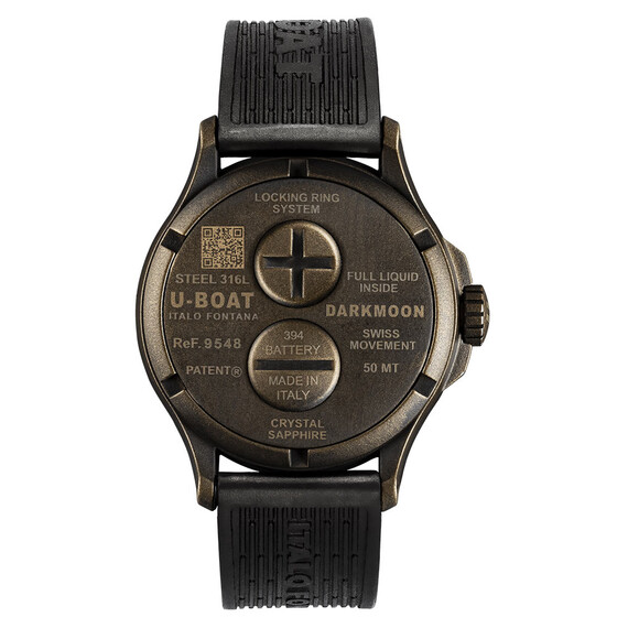 Pánské hodinky U-BOAT Darkmoon 44MM BK Brown Vintage 9548, Verze: hnědá2 , 2 image