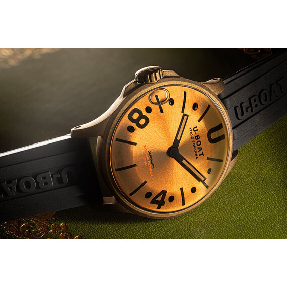 Pánské hodinky U-BOAT Darkmoon 40MM BR Black Vintage 9547, Verze: hnědá , 3 image