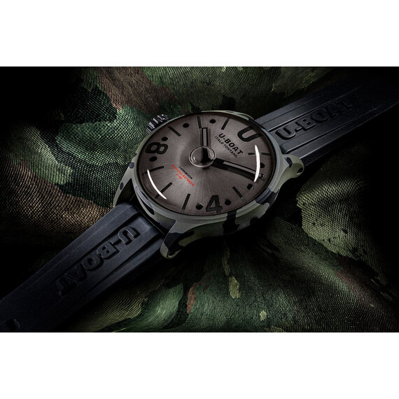 Pánské hodinky U-BOAT Darkmoon 44MM Camouflage 9550, Verze: šedá , 4 image