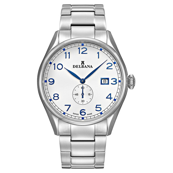 Pánské hodinky Delbana Fiorentino 41701.682.6.062, Verze: stříbrná 