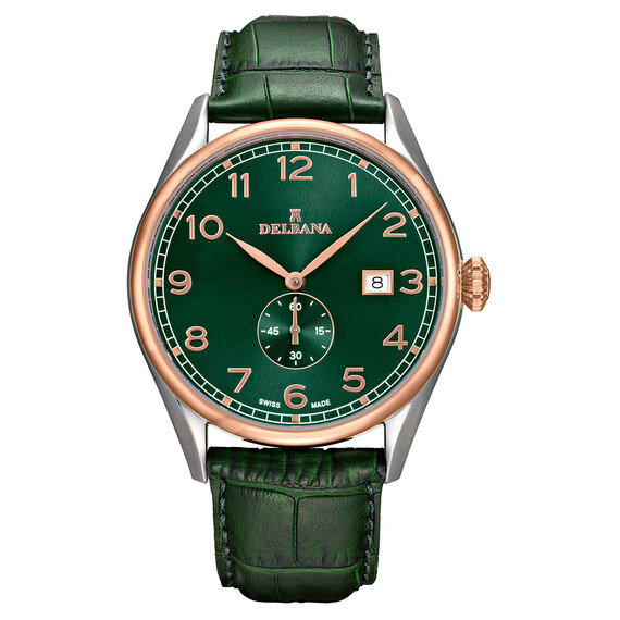 Pánské hodinky Delbana Fiorentino 53601.682.6.142, Verze: zelená2 