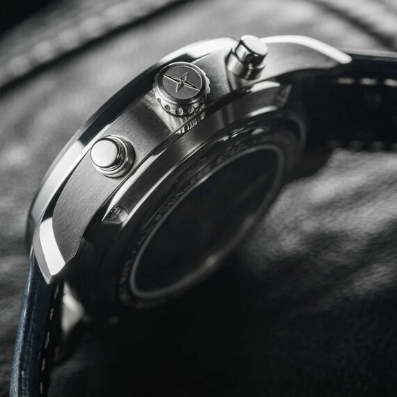 Pánské hodinky Davosa Newton Pilot Rally Chronograph 161.536.45, Verze: modrá , 7 image