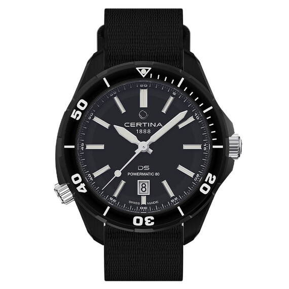 Pánské hodinky Certina DS+ Black Edition C041.407.39.051.00, Verze: černá2 , 6 image