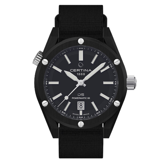 Pánské hodinky Certina DS+ Black Edition C041.407.39.051.00, Verze: černá2 , 7 image