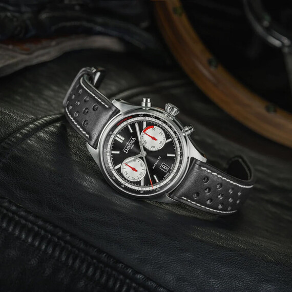 Pánské hodinky Davosa Newton Pilot Rally Chronograph 161.536.55, Verze: černá , 3 image