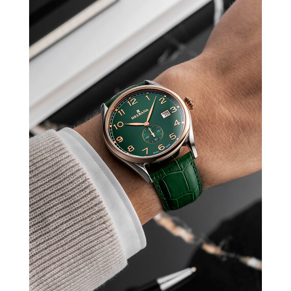 Pánské hodinky Delbana Fiorentino 53601.682.6.142, Verze: zelená2 , 4 image