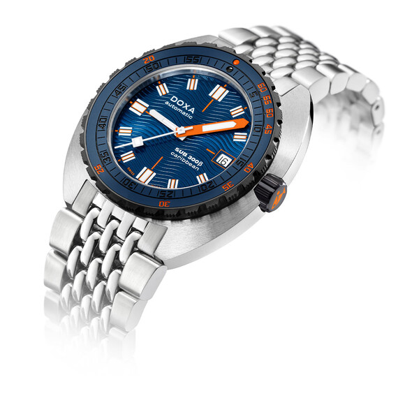 Pánské hodinky Doxa SUB 300 Beta Caribbean 830.10.201.10, Verze: modrá , 3 image