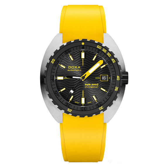 Pánské hodinky Doxa SUB 300 Beta Divingstar 830.10.361.31, Verze: žlutá 