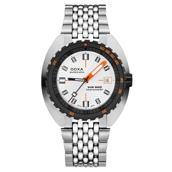 Pánské hodinky Doxa SUB 300 Beta Searambler 830.10.021.10, Verze: stříbrná 