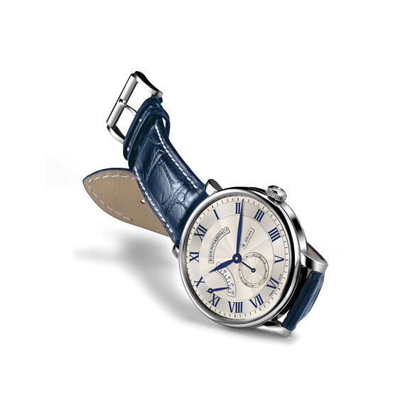 Pánské hodinky Eberhard 8 Jours Grande Taille 21027.6 CP, Verze: modrá , 2 image