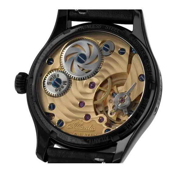 Pánské hodinky Atlantic Worldmaster Manufacture Mechanical Limited Edition 52952.46.63R, Verze: černá3 , 6 image