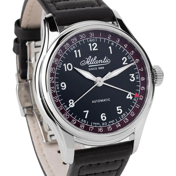 Pánské hodinky Atlantic Worldmaster Pointer Date 52782.41.93, Verze: černá2 , 4 image