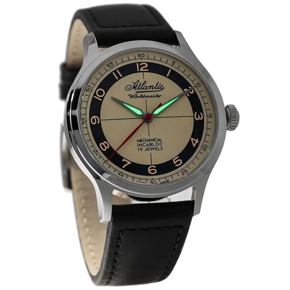 Pánské hodinky Atlantic Worldmaster Mechanical Incabloc 53680.41.93, Verze: černá3 , 4 image