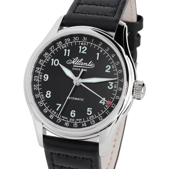 Pánské hodinky Atlantic Worldmaster Pointer Date 52782.41.63GN, Verze: černá , 4 image