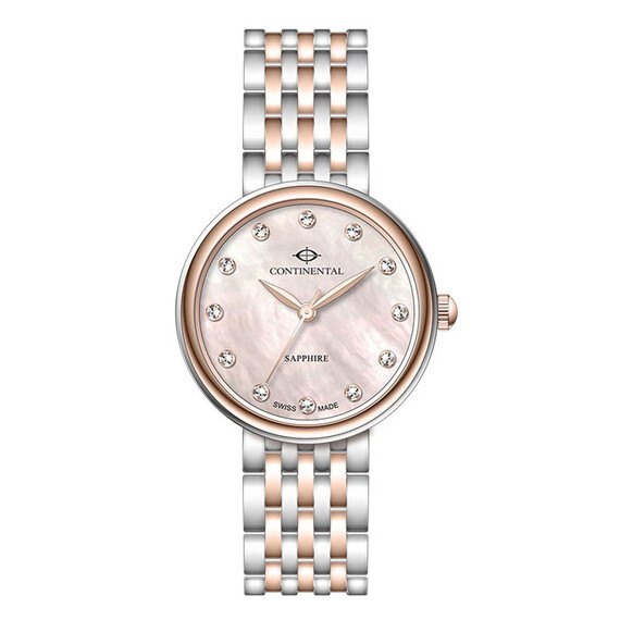 Dámské hodinky Continental 22504-LT815880, Verze: žluté zlato2 