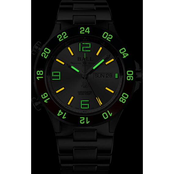 Pánské hodinky Ball Roadmaster Marine GMT DG3222A-S1CJ-SL, Verze: stříbrná , 2 image