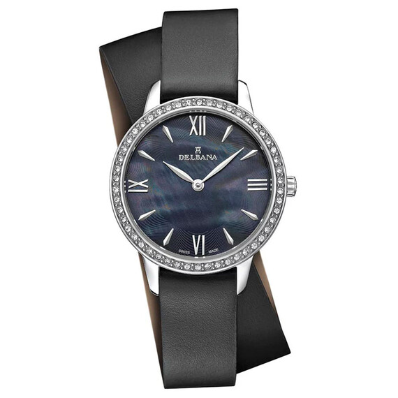 Dámské hodinky Delbana Antibes 41611.615.1.536, Verze: černá 